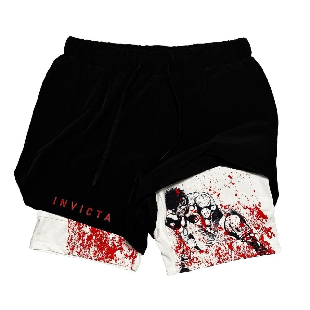 Invicta Kuru Wing God Men’s Athletic Performance Short Large